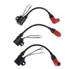 3pcs Yamaha 697-85570-00-00 2 Stroke 1992-2006 50hp-90hp Outboard Ignition Coil picture