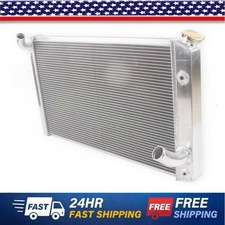 Aluminum 3-Core Radiator For Chevy Corvette 1973-1976 C3 Base Coupe 5.7L 7.4L V8 picture