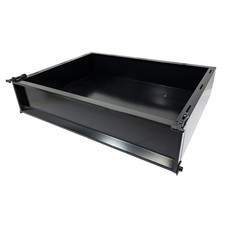GTW Black Steel Cargo Box | Universal Fit for EZGO Club Car Yamaha Golf Carts picture
