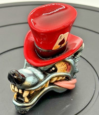 VRHTF VTG NHRA ED BIG DADDY ROTH STYLE HAND MADE & PAINTED ACE WOLF SHIFT KNOB picture