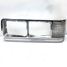 1988-1991 MERCURY GRAND MARQUIS HEADLIGHT BEZEL TRIM SURROUND SIGNAL MARKER LH picture