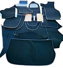 Porsche 911 930 74-85 Targa Carrera RS Style Lightweight Black Felt Carpet Set picture