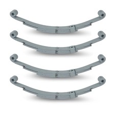 (4) 20 inch Marine Coated Double Eye 3700lb per Pair Boat Trailer Leaf Springs picture