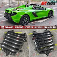 Glossy/Carbon Fiber Rear Engine Hood Panel Cover Trim Fits McLaren MP4-12C 650S picture