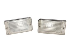 Bumper Turn Signal Lights Lamps 85-87 Audi 80 4000 Coupe GT B2 OEM - 813 953 049 picture