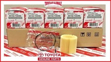 TOYOTA COROLLA PRIUS SCION IM XD OIL FILTER SET OF 5 GENUINE OEM 04152-YZZA6 USA picture