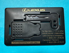 OEM 2004-2006 LEXUS LS430 LS SMART KEY EMERGENCY REPLACEMENT CARD TRANSPONDER  picture