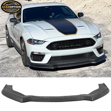 Fits 21-23 Mustang Mach 1 Handling Package Front Lip Spoiler Carbon Fiber Print picture