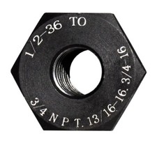 Steel Muzzle Thread Adapter Convert 1/2x36 to 3/4 NPT 13/16-16 3/4-16 picture