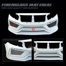 FRP Unpainted For Honda Civic 10th Generation FK7 FC Wide Body Front Bumper picture