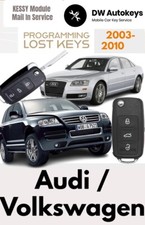 KESSY VAG Audi A8 / Volkswagen Key Programming for Add or All Keys Lost SERVICE picture