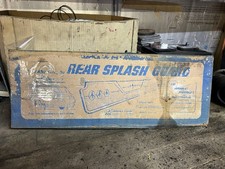 VINTAGE 50’s,60’s,70’s STATION WAGON REAR TAILGATE SPLASH GUARD ACCESSORY WHITE picture