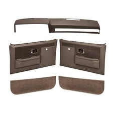 Coverlay Dark Brown Door Panel Dash Cover Kit 18-601CN For 81-91 Chevy GMC Truck picture