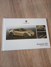 EXTREMELY RARE Porsche: Exclusive 911 2014 Collectible brochure NO RESERVE 991 picture