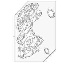 Genuine Nissan Timing Cover 13500-6RZ1A picture