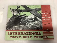 very nice 1920's 1930’s International A-8 truck , original brochure picture