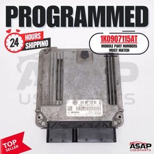 ⚡ PROGRAMMED PLUG & PLAY ECM ECU 2.0T AT VW VOLKSWAGEN GTI 10-2014 1K0907115AT. picture