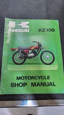 1971 + Kawasaki KE100 G5 Shop Manual Catalog Part # 99997-74801 Authentic picture