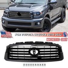 For 2018-2022 Toyota Sequoia TRD Sport Magnetic Gray Front Bumper Grille Grill picture