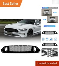 Stylish Black Mesh Grille for 2018-2023 Ford Mustang GT - Engine Cooling Upgrade picture