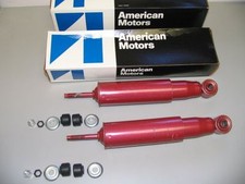 2 NOS AMC Front Shocks for 1966-1969 Ambassador Rebel & others 66 67 68 69 picture