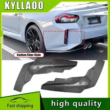 For BMW M2 G87 2023-2025 Carbon Fiber Rear Bumper Spats Diffuser Side Corner picture