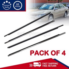 4PCS Car Weatherstrip Window Seal For Toyota Camry 1997-2001 7572033040 picture