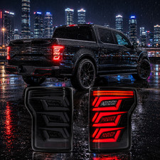 Tail Lights for 2015-2019 Ford F150 LED Smoked Raptor Style Startup Sequential picture