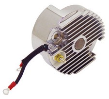 12V CHROME GENERATOR END REGULATOR HARLEY SPORTSTER XL XLH 900 1000 1965-1981 picture
