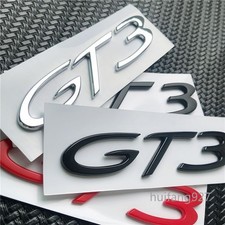 ABS 3D GT3 Racing Sport Car Badge Decal Rear Trunk Lid Modified Sticker Emblem  picture
