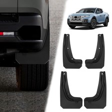 Vvwmluui Mud Flaps Splash Guards for 2023 2024 2025 23-26 Santa Cruz, black picture