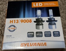 NEW unopenned Sylvania LED 2 Bulbs H13 9008 PN: H13SL.BX2 picture