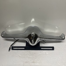 VINTAGE OEM 1951 STUDEBAKER TRUNK LOCK ASSEMBLY LICENSE PLATE LIGHT & BRACKET picture