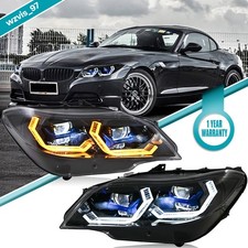 LED Headlight For BMW Z4 E89 2-Door 2009-2012 Front Lamp Assembly Animation Pair picture