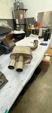 Ferrari 599 gtb fiorano left exhaust muffler picture