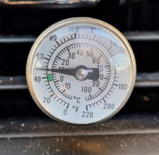Car A/C Test Thermometer AC Vent Duct Temperature Gauge with 5in. Probe Clip New picture