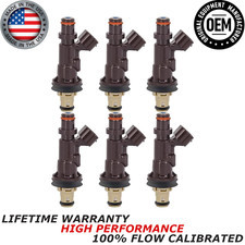x6 NEW OEM Denso Fuel Injectors for 1999-04 Toyota 4Runner Tacoma Tundra 3.4L V6 picture