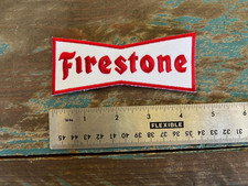 VINTAGE FIRESTONE RUBBER TIRE COMPANY RACING PATCH RACE SUITS picture