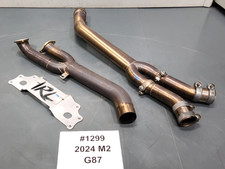 ✅ FOR 23-25 BMW G87 M2 Coupe S58 Engine Exhaust Midpipe IRL V2 picture