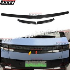 4PCS Real Carbon For Hyundai Ioniq 5 N 5N 22+ Rear Tailgate Trunk Molding Decor picture