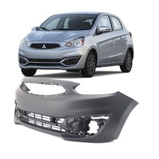 2017-2020 Mitsubishi Mirage Primed Front Bumper Cover MI1000345 6400G519 picture