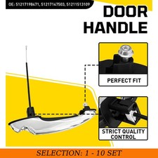 1-10X Front Driver Side Exterior Door Handle Fit For Mini Cooper R58 R59 2012-15 picture