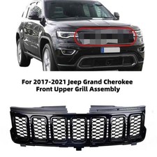 NEW 68258419AC Fit to 2017-2022 Jeep Grand Cherokee Front Upper Grill Assembly picture