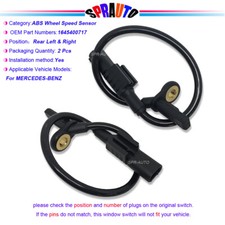 New For Mercedes-Benz GL320 550 ML320 Rear Left or Right ABS Wheel Speed Sensor picture