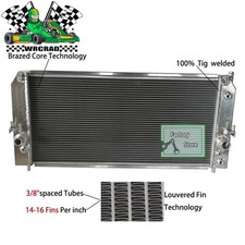 Full Aluminum Radiator Fit Cadillac DeVille 00-05/Oldsmobile Aurora 2001-2003 02 picture