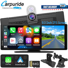 Carpuride 9.3Inch Bluetooth Car Stereo Touchscreen Wireless Carplay Android Auto picture