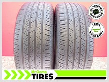 2 Continental Crosscontact LX Sport 235/55R19 Used Tires 7.5/32 Tread 2355519 picture