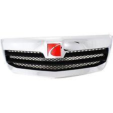 Grille For 2007-2010 Saturn Outlook Chrome Shell w/ Black Insert Plastic picture