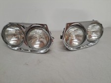 1976-1991 Jaguar XJS OEM QUAD Headlight Assembly + Chrome Bezel picture