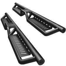 Drop Running Boards For 19-25 Dodge Ram 1500 Crew Cab Two-Stair Side Nerf Bars picture